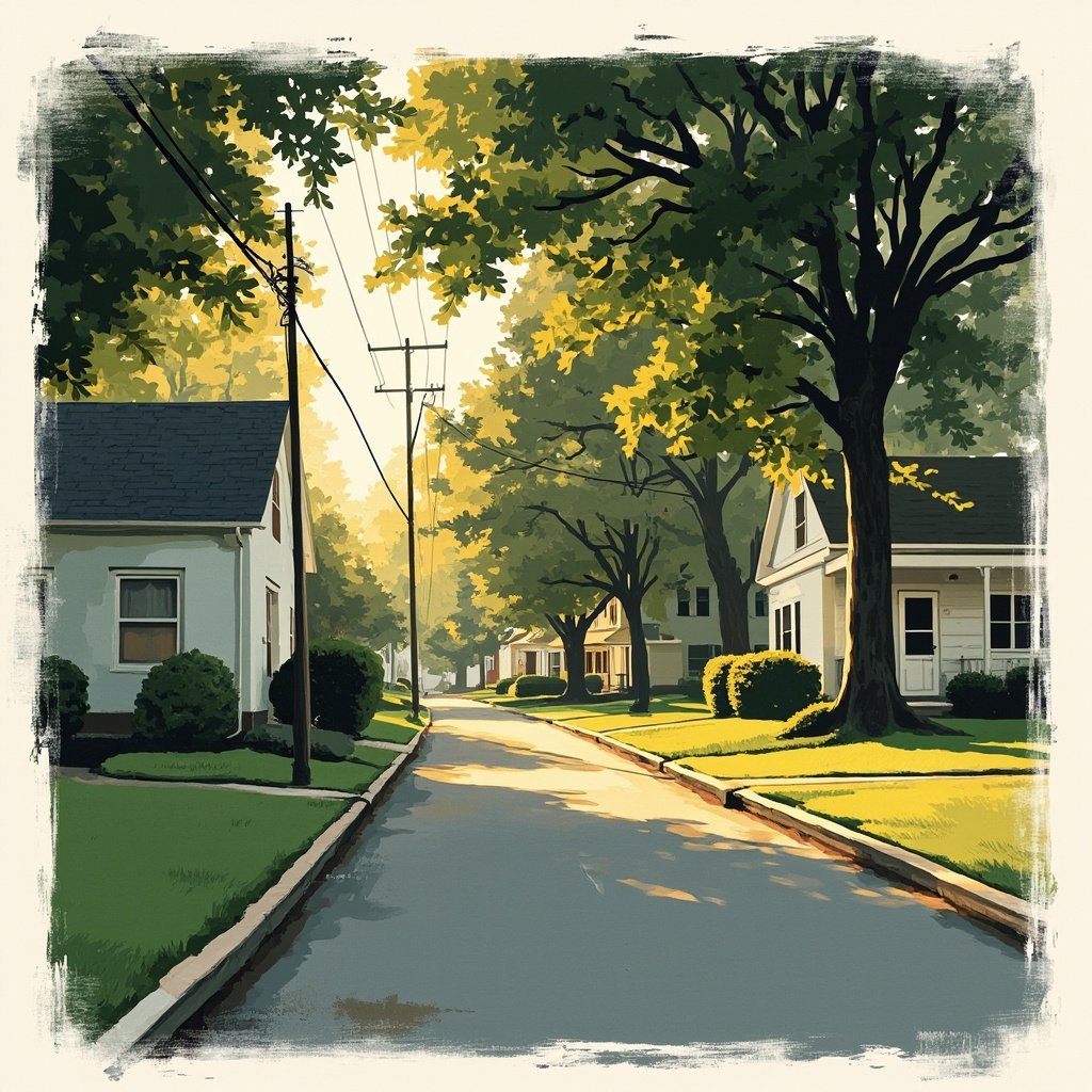 East Spotswood street scene in Old Bridge NJ